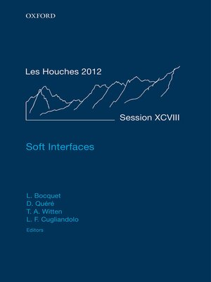 cover image of Soft Interfaces